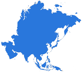 GCC throughout the Asian region